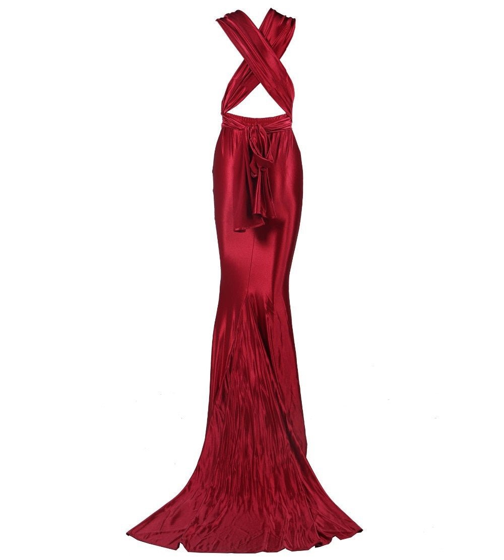 Abito da Sera Rosso - Because I'm Different shop