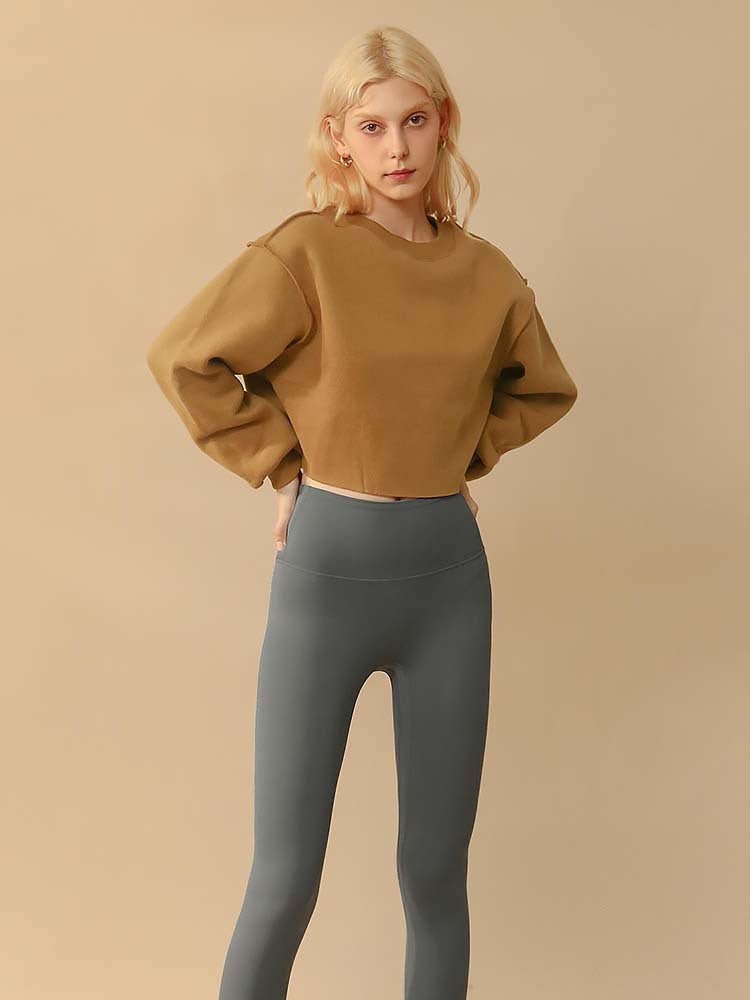 Felpa crop a maniche lunghe - Because I'm Different shop