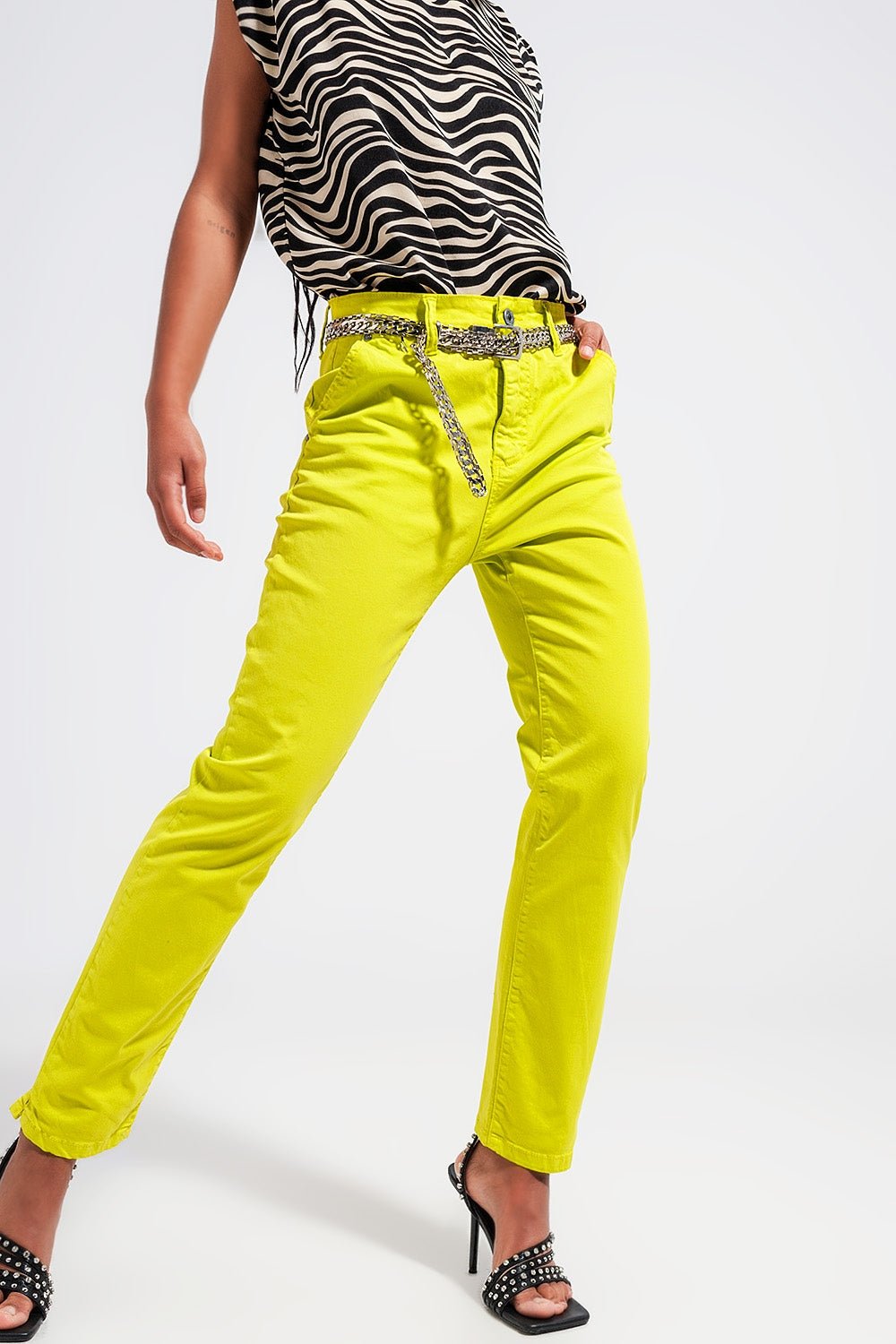 Pantaloni in Cotone Gialli - Because I'm Different shop